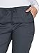 Cherokee Women Scrubs Pant Workwear Core Stretch Mid Rise Straight Leg Drawstring WW130, XL, Pewter
