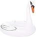 Kangaroo Jumbo 4-Foot x 4-Foot White Swan Inflatable Raft and Pool Float