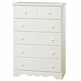 South Shore Furniture, Summer Breeze Collection, 5 Drawer Chest, Vanilla Cream