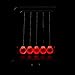 Fun Central LED Light Up Newtons Cradle Pendulum Balance Balls - Office Decoration