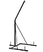 PayLessHere Boxing Bag Stand Foldable Single Station Heavy Bag Stand for Home Fitness