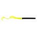 Berkley PowerBait® Power Worm Fishing Bait, Black/Chartreuse, 4in | 10cm, Irresistible Flavor, Classic Curly Tail Worm Profile, Ideal for Spring, Summer and Fall Fishing
