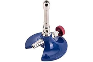 TEETOOL Single Tube Gas Bunsen Burner, Dental Lab Tools Propane Lights Lamp