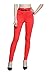 2LUV Women's High Waisted Ponte Dress Pants W/Leather Belt
