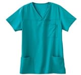 Jockey Scrubs Men's 7 Pocket Solid Scrub Tops