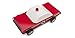 Candylab Toys - Fire Chief Wooden Car - Modern Vintage Style - Solid Beech Wood