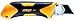6 Pack Olfa 1071858 25mm Extra Heavy-Duty Fiberglass Rubber Grip Utility Knife (XH-1)