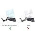 Anti-Blue Light HD Screen Magnifier 12'' with Bluetooth Speakers, 3D Phone Screen Amplifier for Movies, Videos, and Gaming, Cell Phone Magnifier Projector Screen with Foldable and Adjustable Stands
