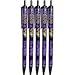 NCAA Official Licensed Click Pens 5 pack Black Ink LSU Tigers