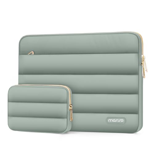 MOSISO Laptop Hülle Tasche 13,3 Zoll, 13-13,3 Zoll Puffy Laptoptasche