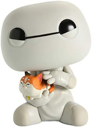 Funko Pop! Movies: Big Hero – Baymax with Mochi 6-inch with Glow