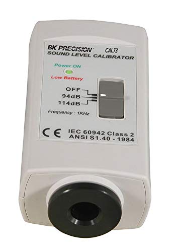 B&K Precision CAL73 Standard Sound Level Calibrator, 94dB , 1KHz Sine Wave