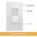 TOPGREENER Smart Light Switch, UL Listed, Neutral Wire Required, Single Pole or 3-Way, No Hub Required, Works with Amazon Alexa and Google Assistant, TGWF15S, 2 Pack