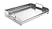 Charcoal Companion Stainless Steel Pro Grill Griddle - Heavy-Duty Professional Grade Griddle with Rear Edge Stop, Grease Reservoir, and Welded Handles, Ideal for Outdoor Cooking