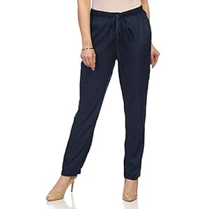 BIBA Womens 2 Pocket Solid Pants
