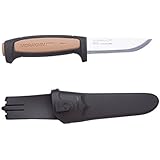 Morakniv Craftline Rope Trade Knife with Serrated Sandvik Stainess Steel Blade and Combi-Sheath, 3.6-Inch