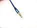 OFC Replacement Inline Remote and Mic Extension Audio Cable Cord for Monster Beats by Dr Dre Solo Solo HD Studio Wireless Pro Detox Mixr Executive Pill Headphones (Blue)