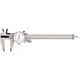 TTC TDC-6 0-6" Direct Read WF Precision Dial Caliper w/Covered Rack