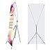 TheDisplayDeal Adjustable Aluminum Banner Stand Fits Any Banner Size from 24