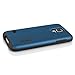 Incipio DualPro Shine Case for Samsung Galaxy S5 - Retail Packaging - Navy/Gray
