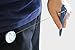 Metal Detectable Retractable Pens - All Blue Pen, Standard Blue Ink, With Lanyard Attachment, Pack of 50 pens