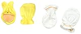 Gerber Unisex-Baby Newborn 2 Pack Mittens Duck, Yellow, 0-3 Months