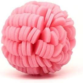 Body Buff - Foam Scrubber Loofah for Exfoliation & Cleansing - Removes Oil, Dirt, Impurities & Dead Skin - Sensitive, Dry, Oily, or Combination Skin - Customize Gentle to Clinical - Pink
