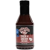 Three Little Pigs - Puff 'n' Huff Touch of Cherry BBQ Sauce - New Natural Formula - 21.3 oz.