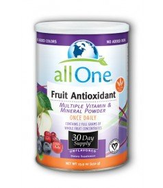All One Nutritech Fruit Antioxidant Multiple Vitamin and Mineral Powder -- 15.9 oz All One Nutritech Fruit Antioxidant Multiple Vitamin and Mineral Powder -- 15.9 oz