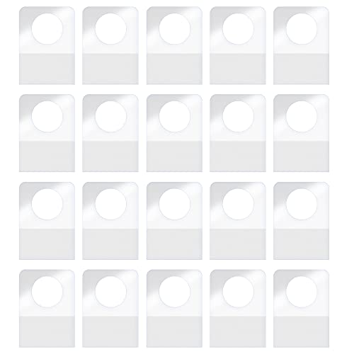 AIEX 7/8" X 1-1/4" Hang Tabs Round Hole, 300pcs
