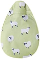 1Pcs Cartoon Cloth Hot Water Bottle Filled Water Explosion-proof Hand Sheep Cat Rabbit Hot Water Bottle Warming Tools HG0399 Green