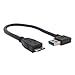 USB 3.0 Micro-B Cable for External Hard Drives & Phones, Right Angle, 1 ft / 30 cm