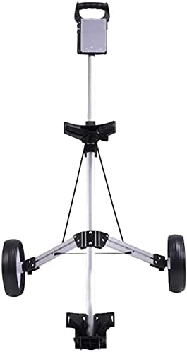 TUHFG Golf Push Cart Trolley Golf Portable Golf Collapsible Fast Open and Close 2-Wheel Golf Push Cart Golf Luggage Check Carrier Cart Swivel Golf Cart with Scorecard (Color : Black) (Color : Black) TUHFG Golf Push Cart Trolley Golf Portable Golf Collapsible Fast Open and Close 2-Wheel Golf Push Cart Golf Luggage Check Carrier Cart Swivel Golf Cart with Scorecard (Color : Black) (Color : Black)