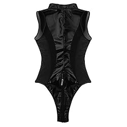 Leather Lingerie For Women Sexy Naughty Cut Out