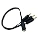 Qaoquda 3.5mm Stereo Audio Splitter Cable 1FT Gold Plated 3.5mm (1/8