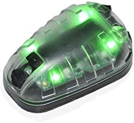 HEL-Star 6 Outdoor Signal lamp Green & IR Or Red & IR Light with Magic Tape Tactical Helmet Waterproof Ladybug lamp Signal Survival Light