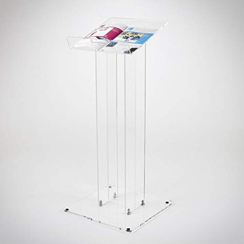 Luminati Classic Lectern - Elegant Perspex Design Church School Presentation