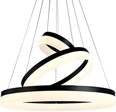 AXIU Pendant Lighting Acrylic Simple Chandeliers Postmodern Ceiling Light Nordic Fixture LED Hanging Lamp for Dining Room Bedroom Living Room (Color : 80cm)