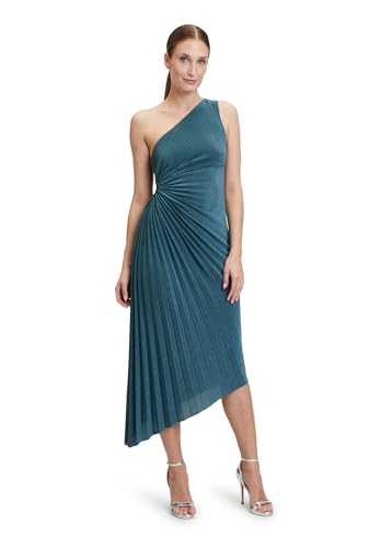 Vera Mont Damen 3481/4209 Kleid, Oriental Green, 40 EU