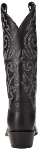 Justin Boots Men's Classic Western, Black London Calf, 10 EE US