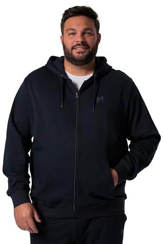 Men Plus Hommes Sweat-shirt bleu marine 4XL