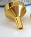Perfume Funnel Set - 3 Piecs, Gold Metal Small Funnel (Top Quality) for Refilling Empty Perfume Bottles and Atomizers