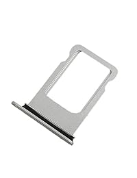 e-repair tarjeta SIM bandeja titular con goma Ring Reemplazo impermeable para iPhone 7 (4.7"), Rojo
