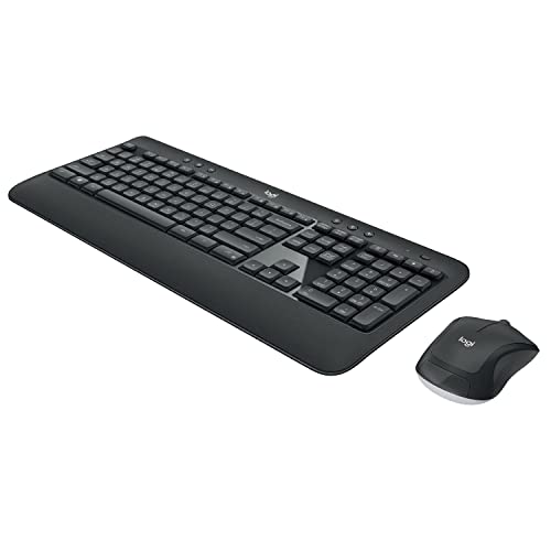 Logitech MK540 Advanced Wireless Keyboard & Mouse Combo Travel Home