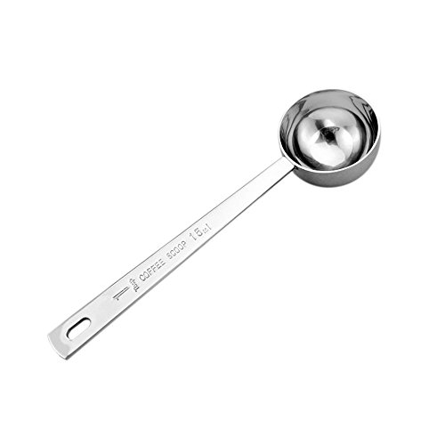 Amerigo Premium Coffee Scoop, Stainless Steel Measuring Coffee Spoon, Long Handled Coffee Scoop for the Best Usage - Thumbnail 6