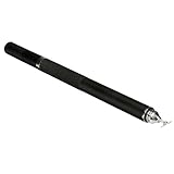 Disc Stylus, M.Way 2 in 1 Precision Stylus Universal Touch Screen Capacitive Pen for Universal Touch Screens Devices iPad Tablets iphone Black