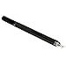Disc Stylus, M.Way 2 in 1 Precision Stylus Universal Touch Screen Capacitive Pen for Universal Touch Screens Devices iPad Tablets iphone Black