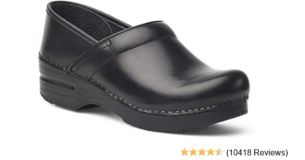 dansko scribble print clogs