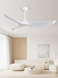 Sofucor 52" Ceiling Fan no Light and Remote