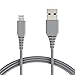 AmazonBasics Lightning to USB A Cable, MFi Certified iPhone Charger, Grey, 6 Foot primary